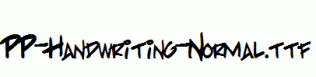 PP-Handwriting-Normal.ttf