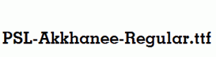 PSL-Akkhanee-Regular.ttf