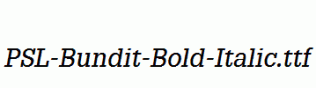 PSL-Bundit-Bold-Italic.ttf