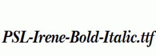 PSL-Irene-Bold-Italic.ttf