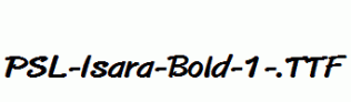 PSL-Isara-Bold-1-.ttf