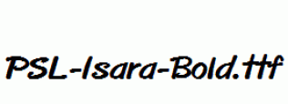 PSL-Isara-Bold.ttf