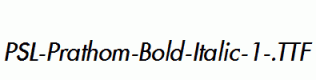 PSL-Prathom-Bold-Italic-1-.ttf