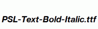 PSL-Text-Bold-Italic.ttf