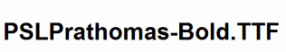 PSLPrathomas-Bold.ttf