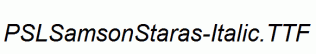 PSLSamsonStaras-Italic.ttf