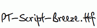 PT-Script-Breeze.ttf
