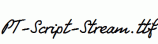 PT-Script-Stream.ttf