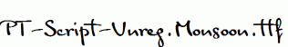 PT-Script-Unreg.Monsoon.ttf