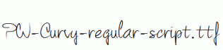 PW-Curvy-regular-script.ttf