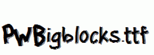 PWBigblocks.ttf