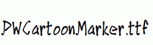 PWCartoonMarker.ttf
