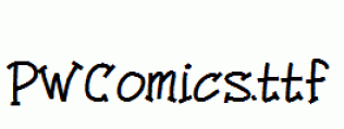 PWComics.ttf