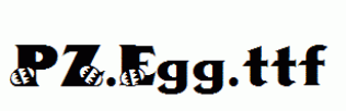 PZ.Egg.ttf