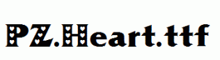 PZ.Heart.ttf