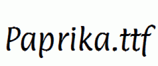 Paprika.ttf