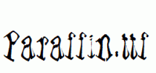 Paraffin.ttf