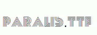 Paralis.ttf