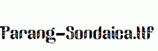 Parang-Sondaica.ttf