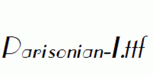 Parisonian-I.ttf