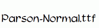 Parson-Normal.ttf