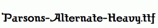 Parsons-Alternate-Heavy.ttf