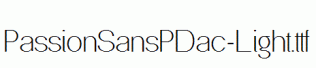 PassionSansPDac-Light.ttf