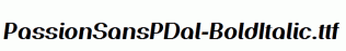 PassionSansPDal-BoldItalic.ttf