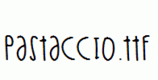 Pastaccio.ttf