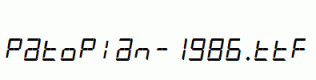 Patopian-1986.ttf