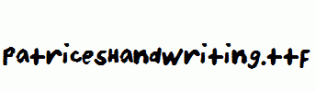 PatricesHandwriting.ttf