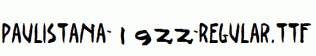 Paulistana-1922-Regular.ttf