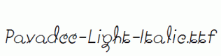Pavadee-Light-Italic.ttf