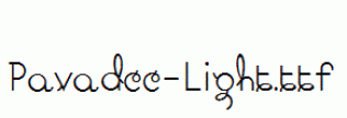 Pavadee-Light.ttf