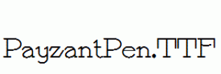 PayzantPen.ttf