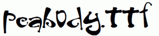 Peabody.ttf