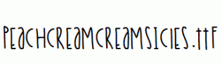 PeachCreamCreamsicles.ttf