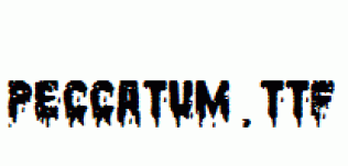 Peccatum.ttf