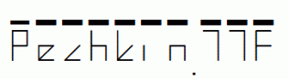 Pechkin.ttf