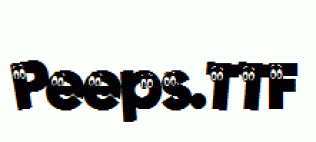 Peeps.ttf