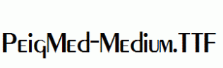PeigMed-Medium.ttf