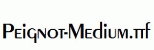 Peignot-Medium.ttf