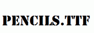 Pencils.ttf