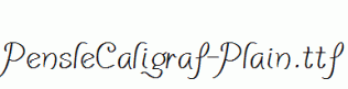 PensleCaligraf-Plain.ttf