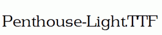 Penthouse-Light.ttf