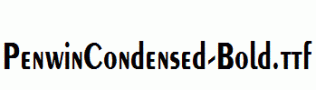 PenwinCondensed-Bold.ttf