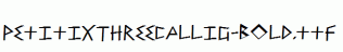 PetitixThreeCallig-Bold.ttf