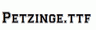 Petzinge.ttf