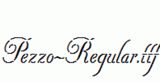 Pezzo-Regular.ttf