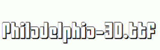 Philadelphia-3D.ttf